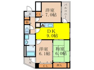 ウエストコ－ト新大阪の物件間取画像